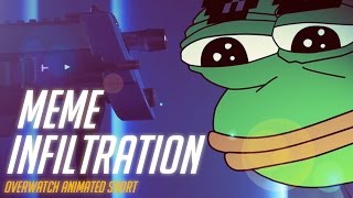 Overwatch Animated Short  Meme Infiltration [upl. by Gnivri]