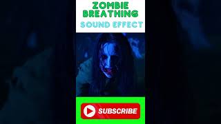 Zombie Breathing Groan Sound Effects Shorts soundeffects [upl. by Hras]