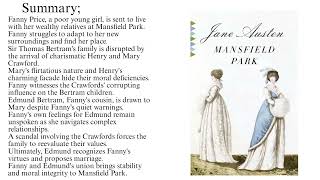 Mansfield park  Audiobook  full novel [upl. by Einhorn]