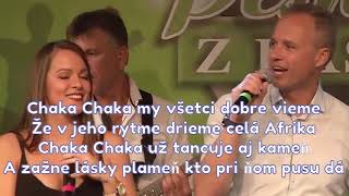 Martina Kriebich amp Kasubovci  Chaka Chaka with lyrics [upl. by Anabal399]