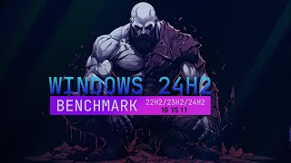 Benchmark Windows 10 22H2 amp Windows 11 24H2 23H2 [upl. by Ennaecarg738]