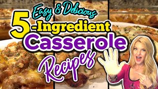 Unbelievable 5INGREDIENT CASSEROLE RECIPES that will Blow Your Mind  AMAZINGLY EASY Casseroles [upl. by Ballard]