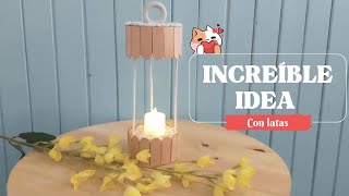 DIY MANUALIDADES  IDEA CREATIVA SUPER FACIL✨  EASY CRAFT  HOME DECOR IDEAS [upl. by Eissoj]