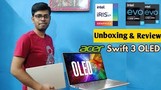 Acer Swift 3 OLED Unboxing and Detail Review🔥  After 1 Month [upl. by Mirilla]