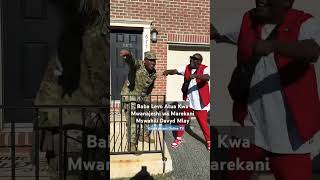 BABA LEVO AKUTQNA NA MWANAJESHI WA USA MEADOW DAVYD usarmy babalevo vevo clip [upl. by Virginie]