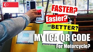 MyICA QR Code  For Motorcycle  Faster Or More Problem [upl. by Halil]