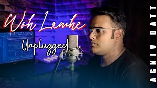 WO LAMHE  Unplugged Version  Atif Aslam  Agniv Datt hindisong sadsong love [upl. by Haisej94]