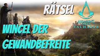 Assassins Creed Valhalla Tutorial Rätsel Wincel der Gewandbefreite Grantabrycgscir [upl. by Sewoll]