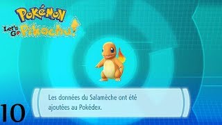 POKÉMON LETS GO PIKACHU  ÉPISODE 10  SALAMÈCHE NOUS REJOINT [upl. by Ranilopa35]