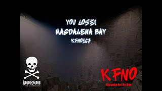 Magdalena Bay  You Lose karaoke [upl. by Odrahcir]