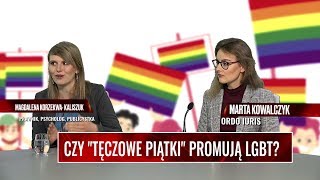 CZY quotTĘCZOWE PIĄTKIquot PROMUJĄ LGBT [upl. by Anyaj]