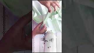 SelfBinding Receiving Blanket STEP 4 sewing baby [upl. by Retsevlis]