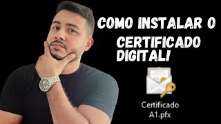 Como exportar o certificado digital para outro computador [upl. by Publus]