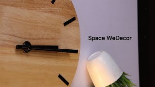 Clock Hand Installation Made Easy  StepbyStep Guide by Space WeDecor [upl. by Anitrak]