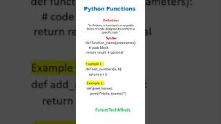 Python Challenge a Day1 Functions in Python [upl. by Htenywg]