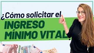 ☝🏼 ¿Cómo solicitar el Ingreso Mínimo Vital 💶💶💶 [upl. by Eberhard]