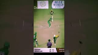 Fakhar zaman vs Shaheen afridi cricket cricketshort [upl. by Farica871]