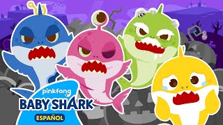 ¡En Halloween Juguemos al Escondite con Tiburón Bebé  Cuentos Infantiles  Baby Shark en español [upl. by Cohligan]