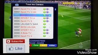 إستقبل هذا القمر الرائع وإنسى شيء إسمه bein sport [upl. by Enaywd]