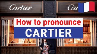 How to Pronounce CARTIER In French correctly  French Pronunciation [upl. by Negyam]