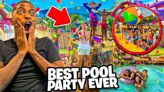 WE THREW THE BEST SUMMER POOL PARTY EVER😱🥳 [upl. by Siobhan5]