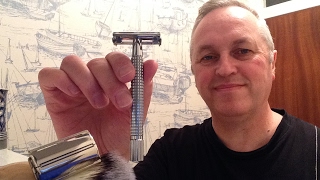 The Weishi long handled razor A review and shave Giveaway closed [upl. by Huldah]