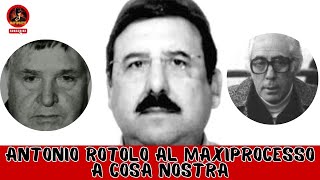 Antonio Rotolo al maxiprocesso a Cosa Nostra [upl. by Adnuhsar]