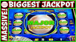 OMG MY BIGGEST HIGH LIMIT MAJOR JACKPOT EVER MAGIC PEARL LIGHTNING LINK SLOT MACHINE [upl. by Ladnik804]