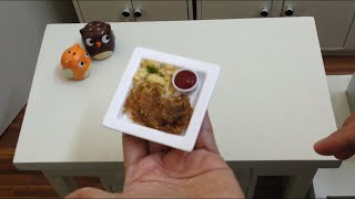 Miniature Food Cooking Tiny Hash Brown mini food [upl. by Sal]