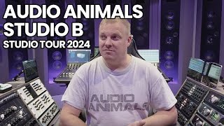 Audio Animals Studio B  2024 Studio Tour [upl. by Christmann]