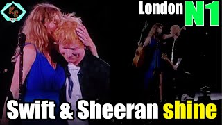 WOW Taylor Swift thanks costar Ed Sheeran with sweet gesture at N1 Eras Tour London [upl. by Lazaruk]