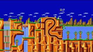 Sega Atlas Sonic CD Palmtree Panic Zone 2 [upl. by Rolyt150]