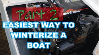 Supplement  Part 2 of Easiest Way To Winterize Your Boat  Intro To Rust Test [upl. by Atinniuq]