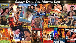 Sunny Deol All Movies List 1983 to 1999 Hit And Flop sunnydeol movielist bollywood [upl. by Aztiley]