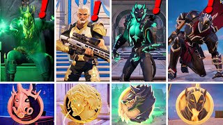 I Eliminated All Season 2 Bosses And Got All Medallions In One Game In Fortnite [upl. by Ymerrej460]