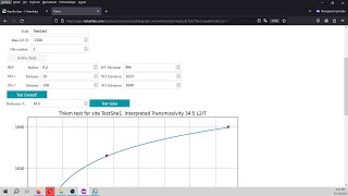 Thiem steadystate solution for confined aquifers in Aquifer App  Tutorial [upl. by Packton]