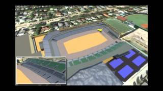 Tulane Stadium Construction Animation [upl. by Whorton581]