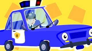 Wheels On The Police Car  Nursery Rhymes  Kids Songs  Police Car Song  Kids Tv Videos For Babies [upl. by Atiuqihs924]