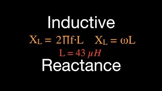 RLC Circuits 2 of 19 How to Calculate Inductive Reactance [upl. by Newob441]