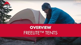 MSR Freelite™ Tent Series Overview [upl. by Ericksen]