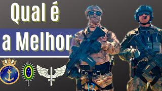 CARREIRA MILITAR Qual Força Armada Devo Servir  Marinha Exercito ou Aeronáutica GUIA COMPLETO [upl. by Fondea54]