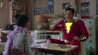 Shazam and Darla Tea Party  Shazam Deleted Scene [upl. by Maible]