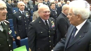 Mattarella al Comando Operativo Vertice Interforze [upl. by Garibull352]