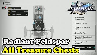 Honkai Star Rail Radiant Feldspar All Chest Locations Chests amp Lordly Trashcan [upl. by Enaitsirhc457]