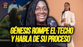 GENESIS COLON ROMPE EL TECHO EN EL ESTUDIO DE VLADIMIR JÁQUEZ HABLANDO DE SU PROCESO [upl. by Adidnere]