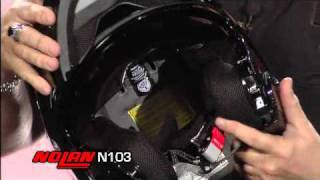 Nolan N103 Modular Helmet Overview at SoloMotoPartscom [upl. by Annid]