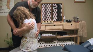 First Time Chiropractor Spinal Adjustment Demonstration by Austin Chiropractic Care [upl. by Yebloc]