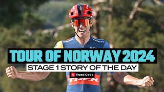 Tour of Norway 2024  Stage 1 Story of the Day [upl. by Ttessil]