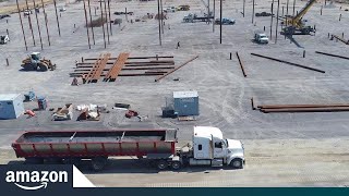 See a New Amazon Fulfillment Center Rise from the Ground Up  Amazon News [upl. by Wessling131]