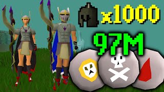 1000 Barrows Chests GIM 134 [upl. by Aihseuqram94]